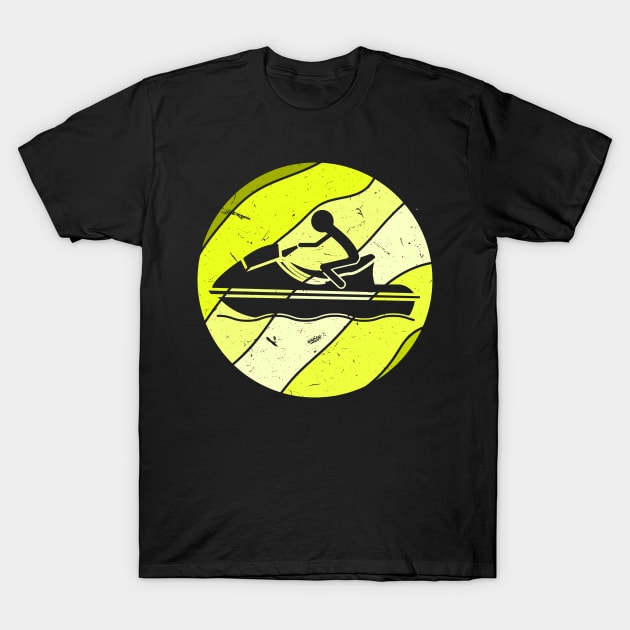 Retro Jet Ski T-Shirt by Imutobi